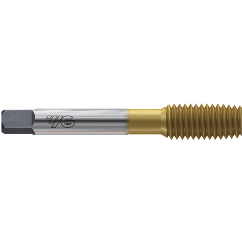 ‎Forming Tap; #6 - 40 ; 2″ OAL × 1.17″ LU × 0.141″ Shank Dia. ; HSS-E ; TIN ; H3 ; Series Z7